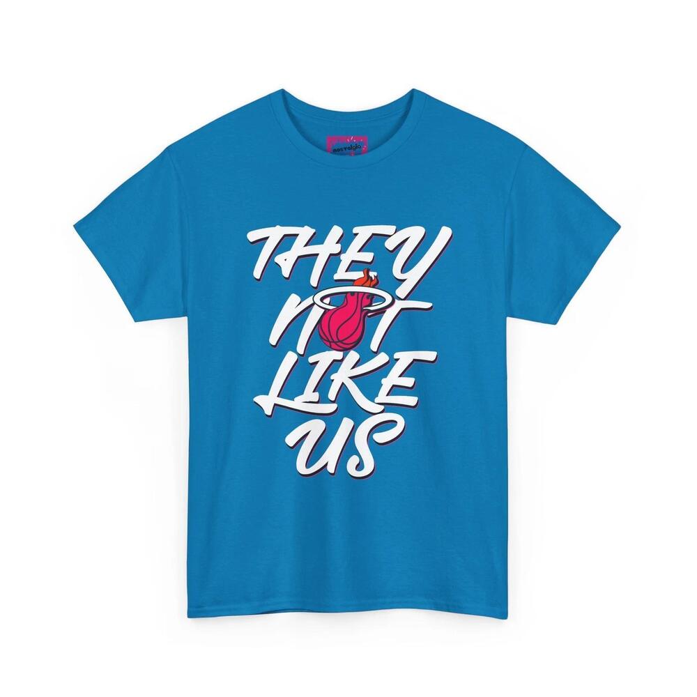 Miami Heat Inspired They Not Like Us Tee Vice And Classic Team Colors